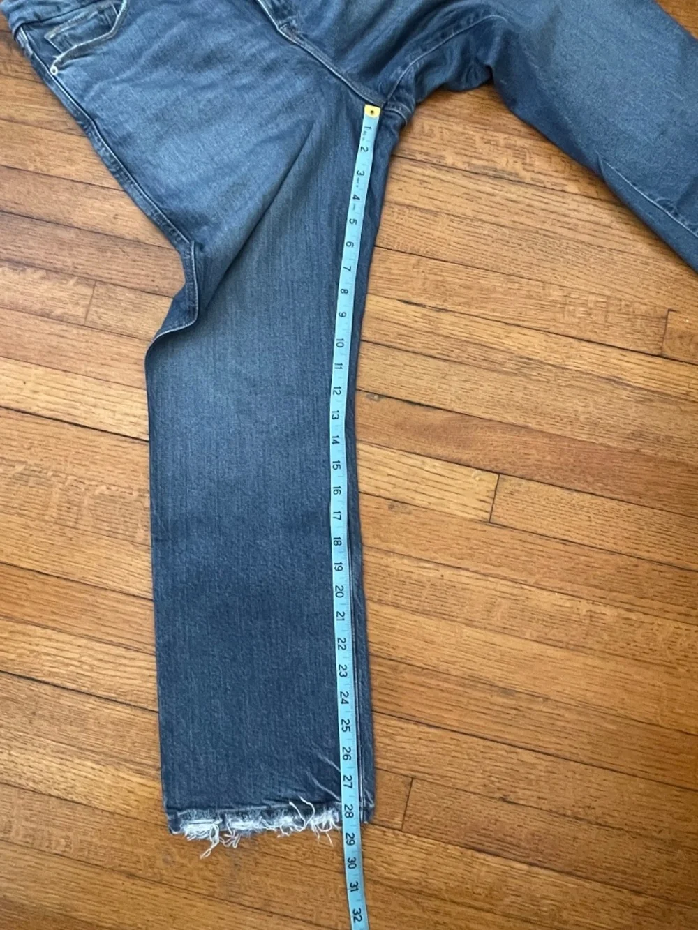 Good American Good Curve Straight Jeans Indigo - Picture 8 of 10